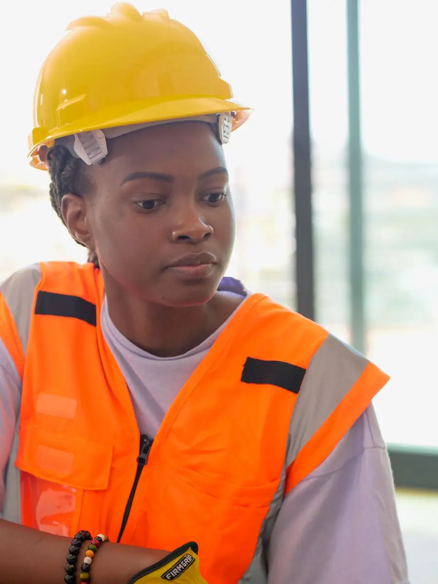Équipe sur un chantier